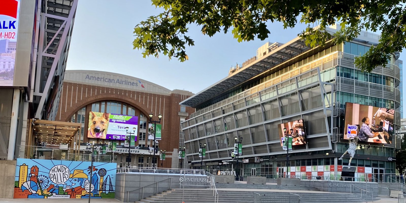 America Airlines Center in Victory Park Dallas, TX